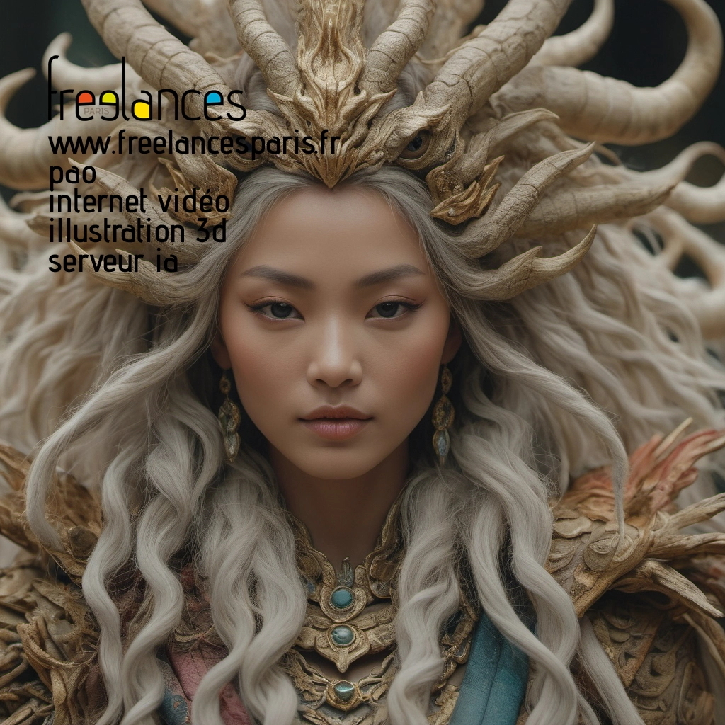 Pao mise en page internet vidéo illustration 3d serveur IA générative AI freelance paris studio de création magazines 8lf2t5e0